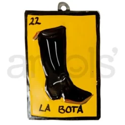 La Bota Tin Ornament