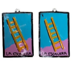 La Escalera Tin Ornament