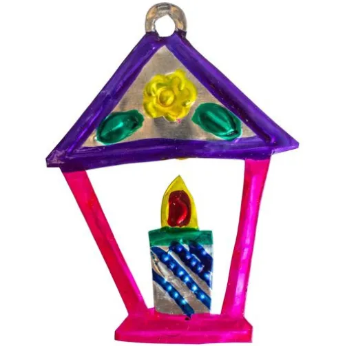 Lantern Tin Ornament