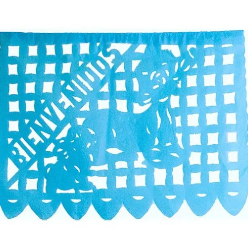 Large Feliz Cumpleanos Paper Picado Banner