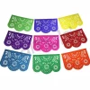 Large Floral Paper Picado Banner