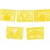 Large Golden Yellow Plastic Picado