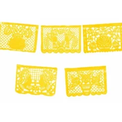 Large Golden Yellow Plastic Picado