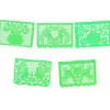 Large Light Green Papel Picado