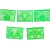 Large Light Green Plastic Picado