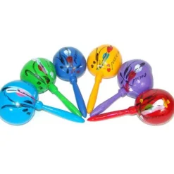 Large Maracas Assorted Colors