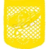 Large Paper Picado Party Flags