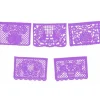 Large Paper Purple Picado