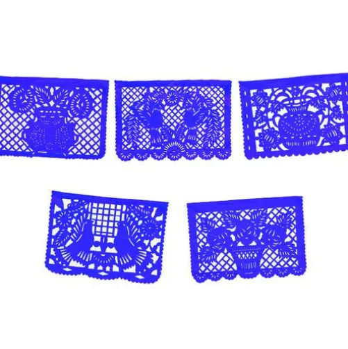 Large Paper Royal Blue Picado