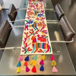 Large Print Otomi Table Runner