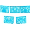 Large Turquoise Plastic Picado