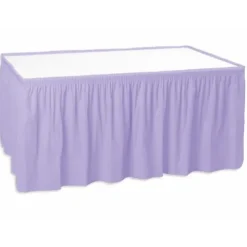 Lavender Table Skirt