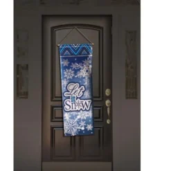 Let It Snow Door Banner
