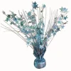 Light Blue Holographic Starburst Centerpiece