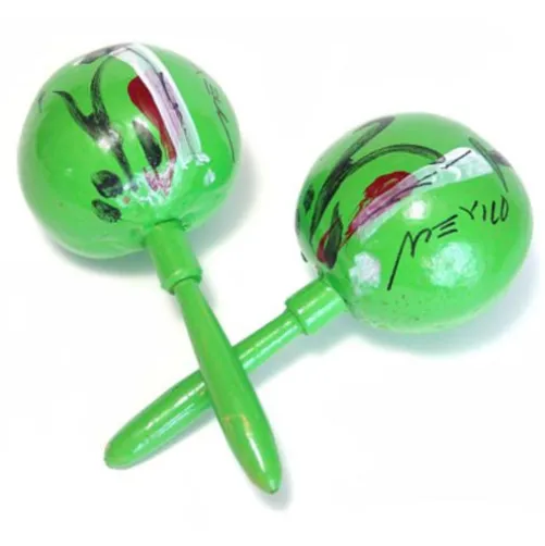 Lime Green Maracas