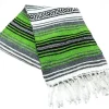Lime Green Mexican Blanket