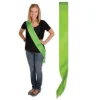 Lime Green Satin Sash