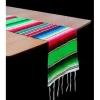 Lime Green Serape Table Runner