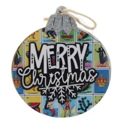 Lotería Merry Christmas Ornament