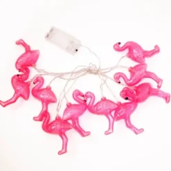 10L Warm LED Flamingo Lights