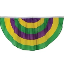 Mardi Gras Scallop Bunting