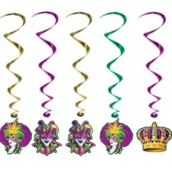 Mardi Gras Whirls 5 pk
