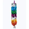 Medium Metallic Fiesta Hanging Lantern