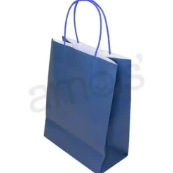 Medium Navy Blue Gift Bag