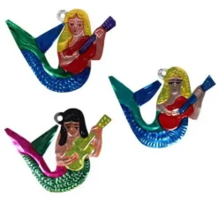 Mermaid Tin Ornament