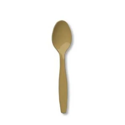 Metallic Gold Spoons