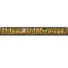 Metallic Halloween Banner
