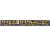 Metallic Happy Halloween Fringe Banner