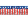 Metallic Patriotic Banner