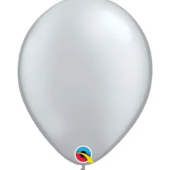 11" Metallic Silver Balloons