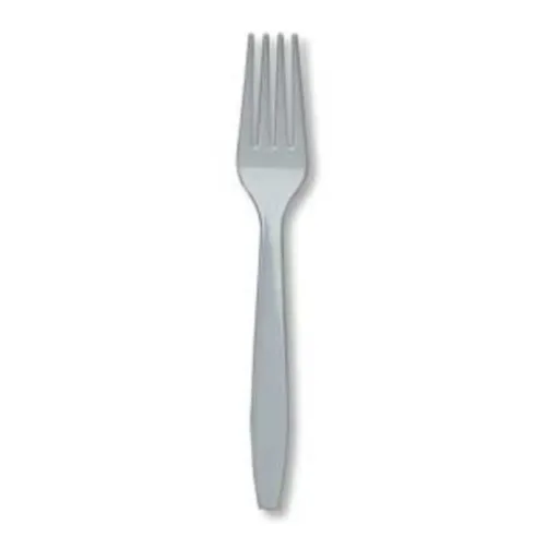 Metallic Silver Forks