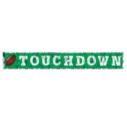 Metallic Touchdown Banner