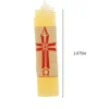 Mini Candle with Cross 2pkg