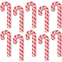 Mini Candy Cane Cutouts