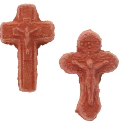 Mini Clay Crosses 4pkg