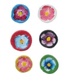 Mini Clay Plates 6 PK