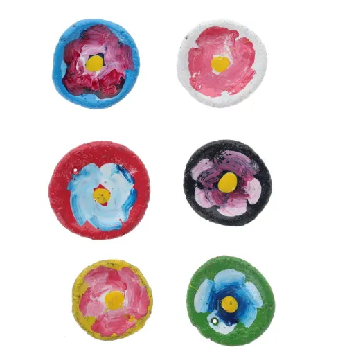 Mini Clay Plates 6 PK