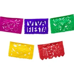 Mini Fiesta Papel Picado Banner