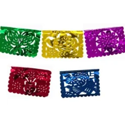 Mini Metallic Picado Banner