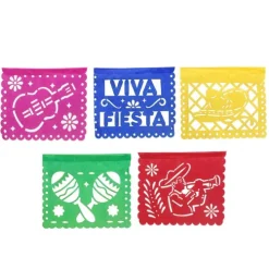 Mini Papel Picado Banner - Multicolor