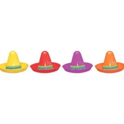 Mini Plastic Sombreros