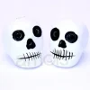 Mini White Ceramic Skull