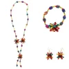 Multicolor Necklace Set