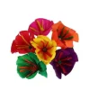 Multicolor Pansy Cornhusk Flowers