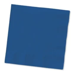Navy Blue Beverage Napkins