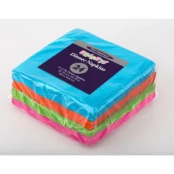 Neon Dinner Napkins